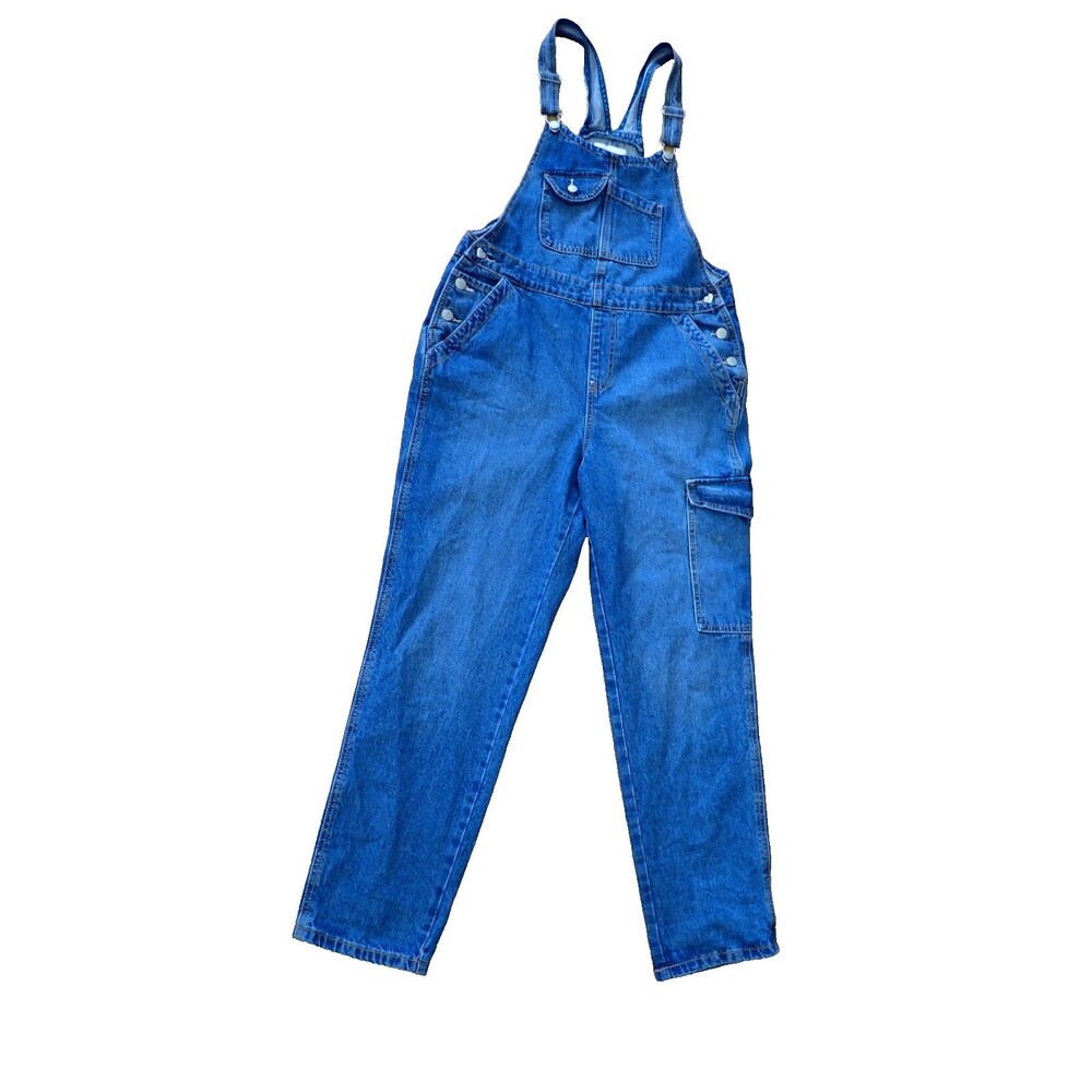 Celebrity Pink Women's Jean Size Medium Overalls Medium Wash Coveralls Jr's MINT - Picture 5 of 16